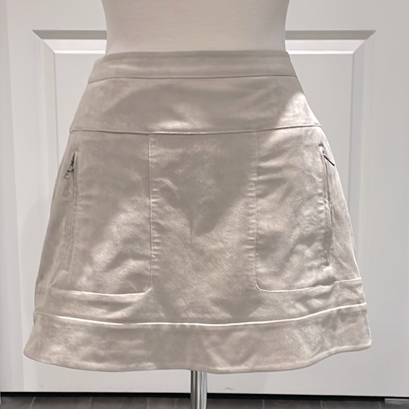 BCBG Micro Suede Skirt - Picture 3 of 4